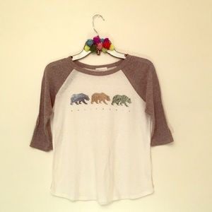 Full Tilt white California tee size youth XL